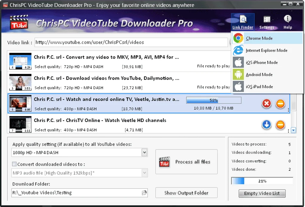 ChrisPC VideoTube Downloader Pro Torrent