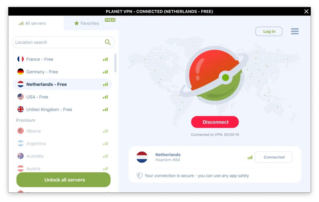 Planet VPN Download