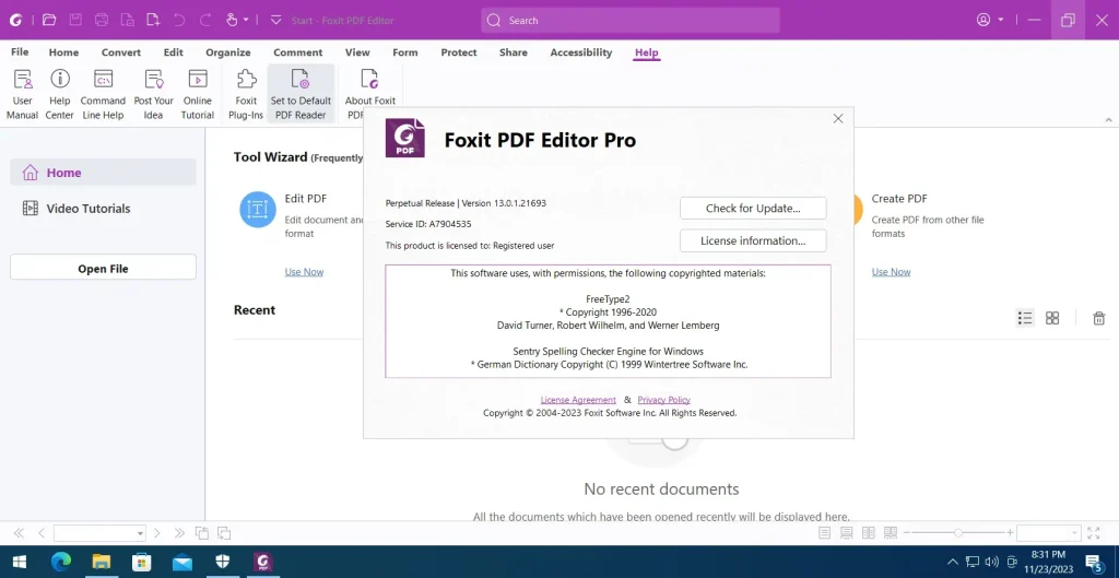 Foxit PDF Editor Free Download